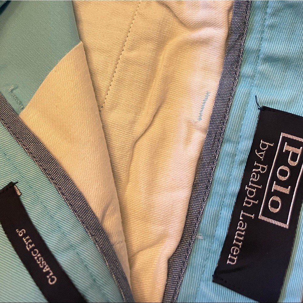 EUC Size 36 Ralph Lauren blue dress shorts